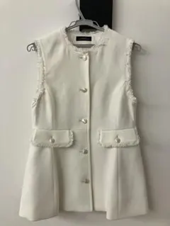 GREEN LABEL RELAXING フリンジベスト