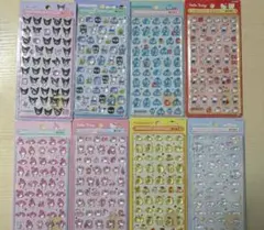 サンリオボンボンドロップシールミニ　8枚コンプセット