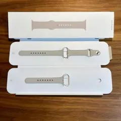 【美品・純正　箱あり】Apple Watch 40mm バンド スターライト