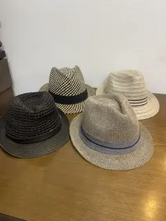 メンズ ハット 3点まとめHIGH LINE Crocodile57〜58cm - メルカリ