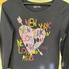 GapKids ブラック 長袖カットソー 160cm