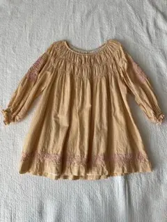 LALi kids 刺繍dress 4y - メルカリ