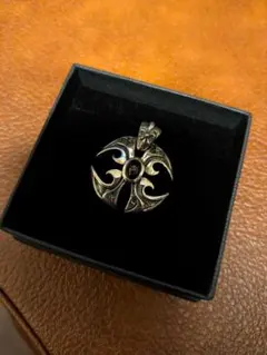 シルバー925 ゴシック風クロスペンダント