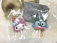サンリオキャラクターズ　カラフルキャンディチャーム（マイメロディ・ハンギョドン）