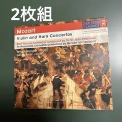 Mozart Violin and Horn Concertos 2枚組　CDのサムネイル