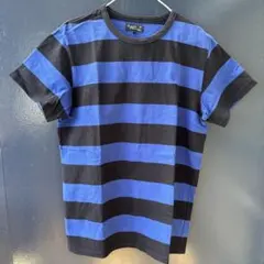 Agnès b. homme青黒ボーダーTシャツ T1