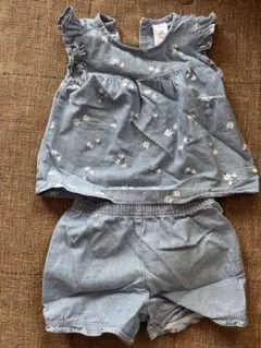 carter's ベビー服 セットアップ 花柄 12ヶ月のサムネイル