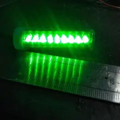 最終値引き　3mmLED緑色　9発　３個セット　３のサムネイル