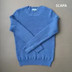 SCAPA クルーネックニット
