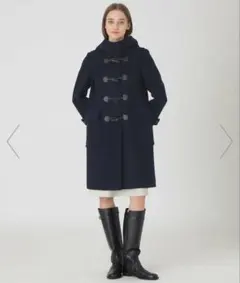 BLUE LABEL パイルメルトンダッフルコート