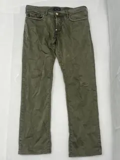 ARMANI JEANS アルマーニジーンズ カーキ 33インチのサムネイル