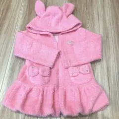 メゾピアノ　うさ耳　コート　120㎝　ジャケット　上着　ラメあり