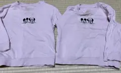 ミッキー&ミニー　トレーナー