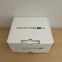 Speed Wi-Fi HOME 5G L13 ZTE ルーター