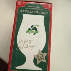 GREEN LABEL × Mrs. GREEN APPLE グラス