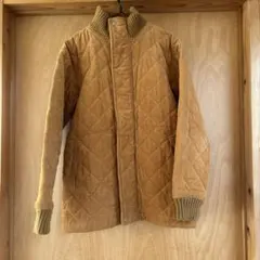 ユナイテッドアローズ　コーデュロイキルティングコート