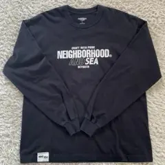 【NEIGHBORHOOD（ネイバーフッド）】W＆Sコラボ ロンT 黒 L
