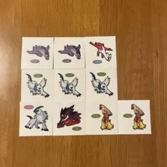 ポケモンデコキャラシール　212弾　10枚　まとめ売り