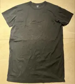 UNIQLO ブラック Tシャツ ワンピース XXL ルームウェア