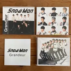 Grandeur 初回A 初回B 3形態 SnowMan