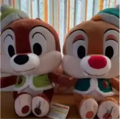 ぬいぐるみ　ディズニー　チップ　デール