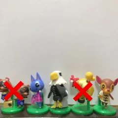 どうぶつの森　チョコエッグ　３点