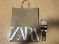 ZARA 付け替えショルダー　ブラウンのサムネイル