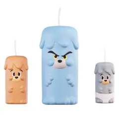 トムとジェリー　アロマ・キャンドル　可愛い　3人セット　プレゼント　インテリア
