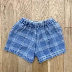 【the lalala】デニム ショートパンツ Sサイズ
