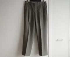 vintege wide straight wool slacksのサムネイル