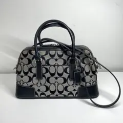 【TK】COACH コーチ2way ハンドバッグ ショルダーバッグ ブラック系