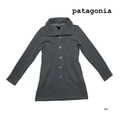 patagonia パタゴニア　グレー ロングコート　美品　B19のサムネイル