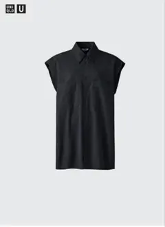 UNIQLO U ノースリーブシャツ ブラックのサムネイル