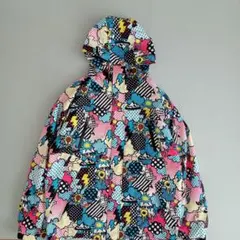 未使用！　ポンタペス　スノーウェア　スノボー　スキー　総柄　水玉