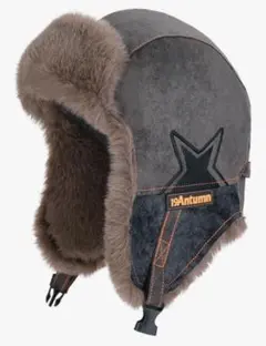 フライトキャップ　グレー