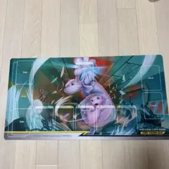 ミュウツー　ミュウ　tagteam gx プレイマット　ラバー　ハーフ　ポケカ
