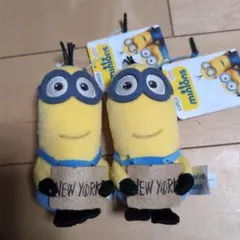 ミニオンズ いろんなポーズマスコットストラップ 2個セット