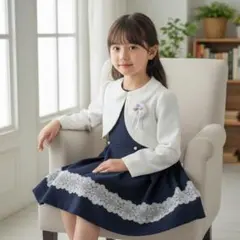 アリサナ　フォーマル　ボレロ　ワンピース　女の子　入学　卒園　七五三　120