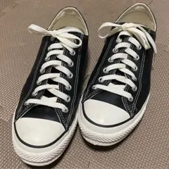コンバースオールスターレザー黒 28.0cm