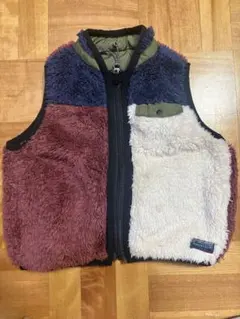 エフオーキッズ リバーシブルボアベスト