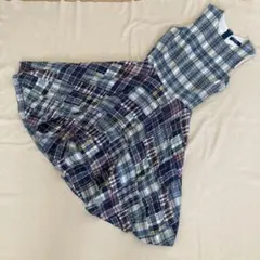 Polo Ralph Lauren チェック柄ノースリーブドレス