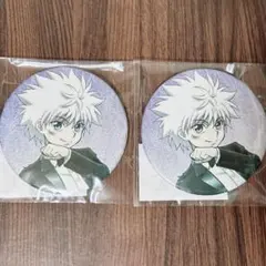 HUNTER × HUNTER キルア 75mmグリッター缶バッジ 戦闘後