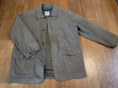 【古着】INTERMEZZO オリーブグリーン カバーオール