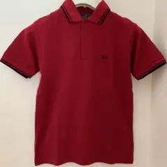 FRED PERRY レッド ポロシャツ