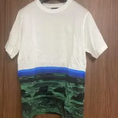 Paul Smith Mサイズ 風景プリントTシャツ