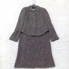 ●良品●　Max Mara　ツイード　スーツ　セットアップ　ジャケット　スカート