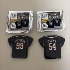 柳町達 ソフトバンク ホークス アニバーサリー ユニフォーム缶バッジ