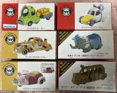 ディズニーリゾート　トミカ　6種類