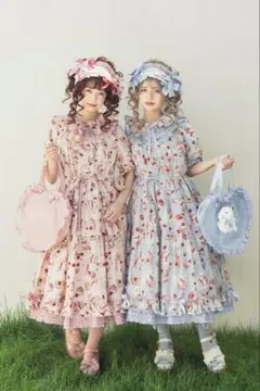 ピンクハウス　pinkhouse うさぎ　ワンピース　ヘッドドレス　ヘアクリップ