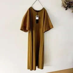 【新品未使用】CYNICAL 半袖ロングワンピース M コットン 日本製のサムネイル